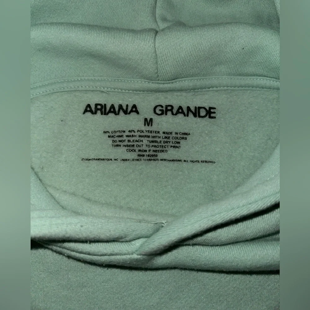 Light green official Ariana grande positions sweatshirt and joggers set - Picture 2 of 4
